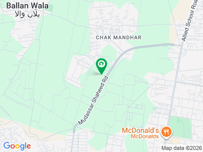 390 Marla plot for sale main mudassar Shahid Road corner plot good location for Sialkot and cantt area