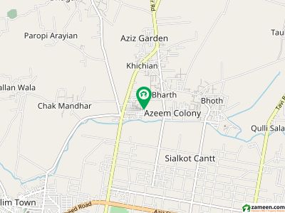 4388  Square Feet Residential Plot Situated In Cantt View Colony For Sale