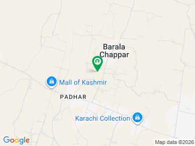 3 Kanal Plot For Sale At Barala Chapper
