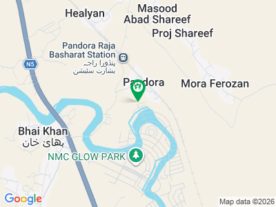 A Early Bird-Block 5 Marla Commercial Plot At New Metro City, Gujar Khan. Double Road & Back Open Front Of Head Office