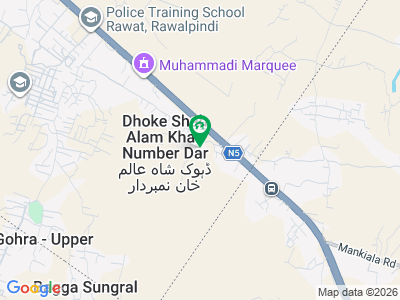 سیفران سٹی جی ٹی روڈ,راولپنڈی میں 5 مرلہ رہائشی پلاٹ 40.0 لاکھ میں برائے فروخت۔