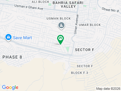 10 Marla Prime Location Plot For Sale In Sector F1, Bahria Town Phase 8