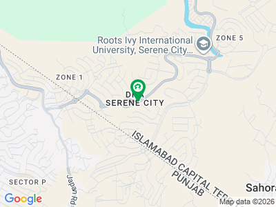 DHA 3 Serine City Sec A. Size 9.65 Marla Cornor + Blvd + Sun face plot