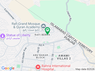 Rafi Block 5 Marla CORNER Plot For Sale Bahria Town Phase 8 - Rafi Block, Bahria Town Phase 8, Bahria Town Rawalpindi,