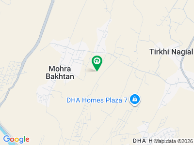 10 Marla Residential Possession Plot Cornor Category Sector F DHA Phase 5 Islamabad