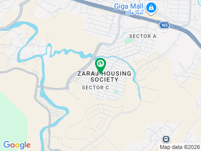 40x80 Plot For Sale Zaraj Housing Society Pair