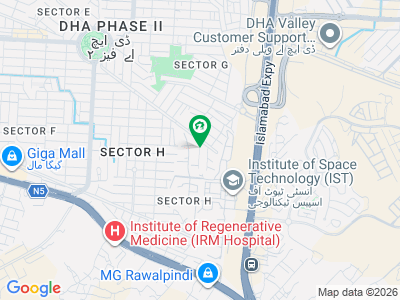 DHa 2 Sector H Lane 8 Plot 7 Front Gareen Belt Fornt Opne