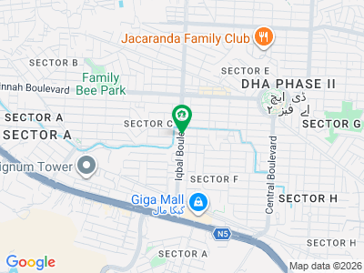 One kanal plot for sale on iqbal Boulevard