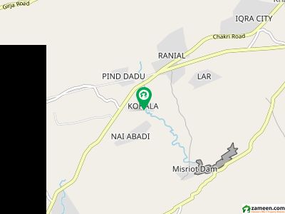 5 marla plot for sale chakri road kohala Rawalpindi