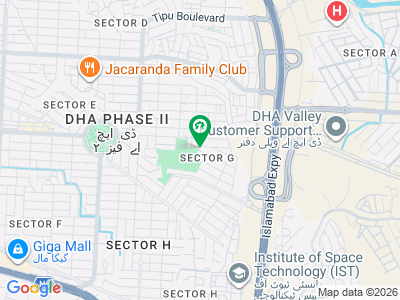 1 Kanal Plot for Sale in SECTOR G DHA Phase 2 Islamabad, | Near GIGA MALL, GT ROAD