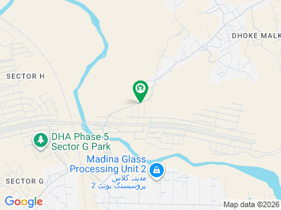 kanal plot for sale in sector A DHA 6 Islamabad