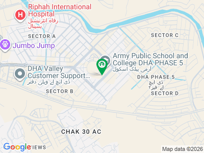 Dha Phase 5 Islamabad 1 Kanal Plot For Sale In Sector B Johar Blvd