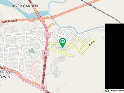 Sector B street 3 margala facing level plot available for sale