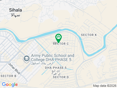 Commanding Height Prime Location Plot Street19 Sector C DHA Phase 5 Islamabad