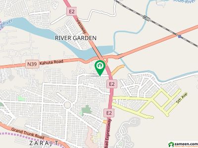 For Sale 1 Kanal Residential Plot Sector D Tipu Boulevard Top Class location Near gate 8 South Face