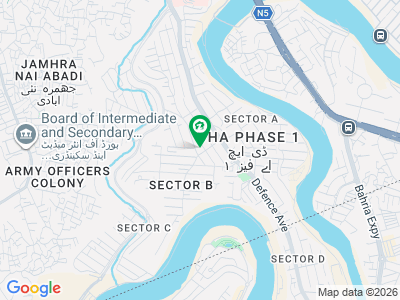 Park face double unit house for dha phase 1 sector C