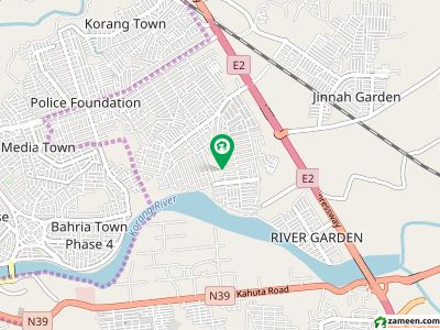 Beautiful corner plot in Cbr town Block B