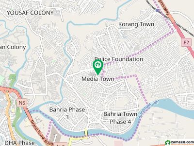 میڈیا ٹاؤن ۔ بلاک بی میڈیا ٹاؤن,راولپنڈی میں 10 مرلہ رہائشی پلاٹ 2.85 کروڑ میں برائے فروخت۔