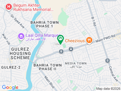 12 Marla with 5 marla Extra Land total 17 Marla Dubble Storey Corner House available for Sale on prime location