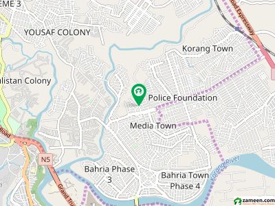 میڈیا ٹاؤن ۔ بلاک اے میڈیا ٹاؤن,راولپنڈی میں 10 مرلہ رہائشی پلاٹ 2.4 کروڑ میں برائے فروخت۔