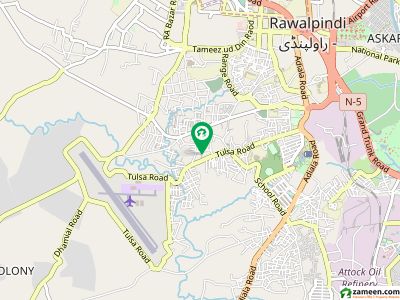 اسلم شہید روڈ راولپنڈی میں 5 مرلہ رہائشی پلاٹ 1.3 کروڑ میں برائے فروخت۔