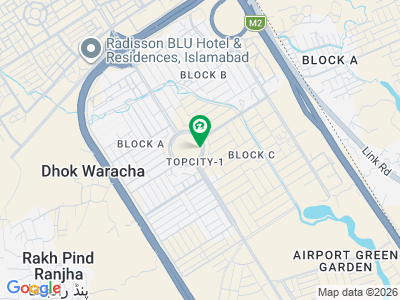 Main Boulevard Plot For Sale In Top City Block C 1 Kanal