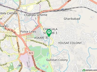 2nd Floor,3 Bed Apartment For Sale In Askari II Chaklala,Rawalpindi.