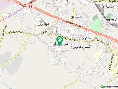 رینج روڈ راولپنڈی میں 4 کمروں کا 10 مرلہ مکان 5.4 کروڑ میں برائے فروخت۔