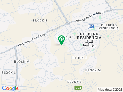 7 Marla Ideal Location Plot For Sale In C Block Gulberg Residencia