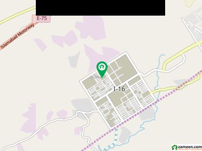 Park-Facing Plot for Sale I-16/2, Islamabad