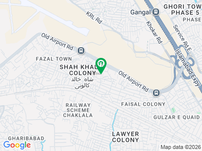 5.5 Marla Corner Plot For Sale Shah Khalid Colony (Near Old Airport Road)