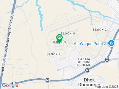 فضائیہ ہاؤسنگ سکیم بلاک جی فضائیا هاوسنگ سکیم,ترنول,اسلام آباد میں 10 مرلہ رہائشی پلاٹ 1.5 کروڑ میں برائے فروخت۔
