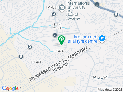 Play Ground & Shopping Center Facing 35x60 Plot, I-14/4, Islamabad