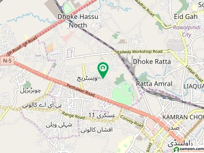 ویسٹریج 1 ویسٹریج,راولپنڈی میں 5 کمروں کا 1 کنال مکان 8.5 کروڑ میں برائے فروخت۔