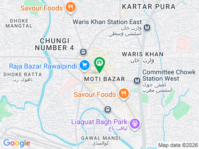 راجا بازار راولپنڈی میں 5 مرلہ کمرشل پلاٹ 50.0 کروڑ میں برائے فروخت۔