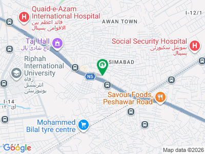 Main Peshawar Road "Qasimabad Service Road" 2Kanal Building Available for rent
