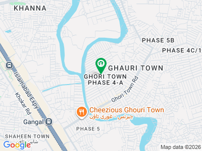 5 Marla Ground Portion for rent Ghauri town phase 4A
