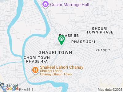 7 Marla upper portion for rent Ghauri town phase 5B, Islamabad
