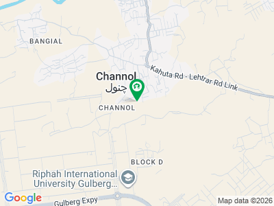 5 Kanal Farm House Land In Block D Of Gulberg Greens Islamabad, Plot Is Developed And Possession Able,