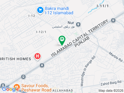 جی ۔ 14/2 جی ۔ 14,اسلام آباد میں 8 مرلہ رہائشی پلاٹ 3.0 کروڑ میں برائے فروخت۔