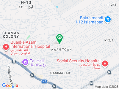 6 Kanal Commercial Plot Available For Rent Best For Warehouse/Factory In I-13 Naseerabad.