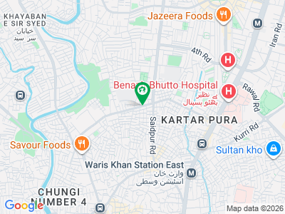 اصغر مال روڈ راولپنڈی میں 6 کمروں کا 7 مرلہ مکان 3.45 کروڑ میں برائے فروخت۔