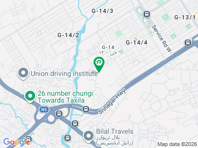 جی ۔ 14 اسلام آباد میں 4 مرلہ رہائشی پلاٹ 1.05 کروڑ میں برائے فروخت۔
