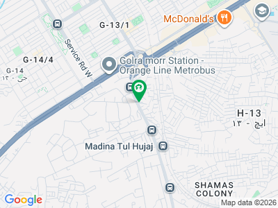 H-13 (1 Kanal Commercial )Plot For Sale Furniture Road, Near Islamabad Chowk