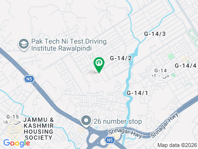 جی ۔ 14/2 جی ۔ 14,اسلام آباد میں 10 مرلہ رہائشی پلاٹ 3.75 کروڑ میں برائے فروخت۔