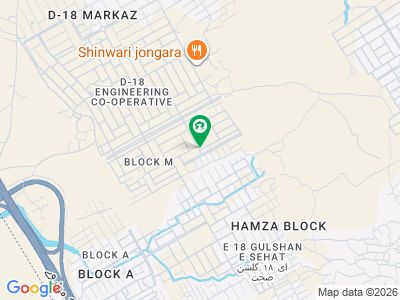 1 Kanal Corner Plot For Sale In ECHS, D-18 Islamabad M Block 1 Kanal Corner Plot For Sale In ECHS, D-18 Islamabad M Block