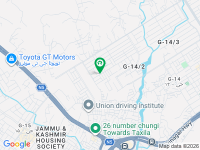 جی ۔ 14/2 جی ۔ 14,اسلام آباد میں 4 مرلہ رہائشی پلاٹ 1.8 کروڑ میں برائے فروخت۔