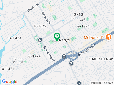 STREET 86 PLOT? G-13/1 TOP LOCATION
