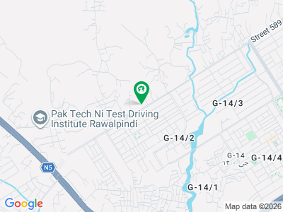 جی ۔ 14/2 جی ۔ 14,اسلام آباد میں 7 مرلہ رہائشی پلاٹ 3.5 کروڑ میں برائے فروخت۔