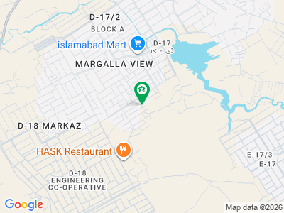 Plot For Sale 30x60 D17 Extionsan Margla View Housing Society Islamabad